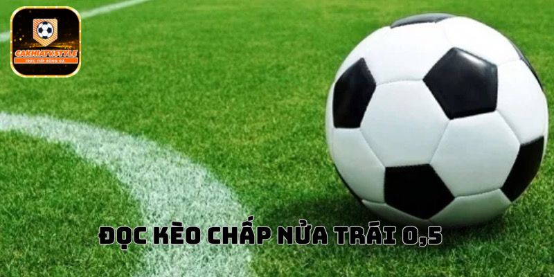 Cách đọc và lưu ý soi kèo chấp nửa trái 0,5